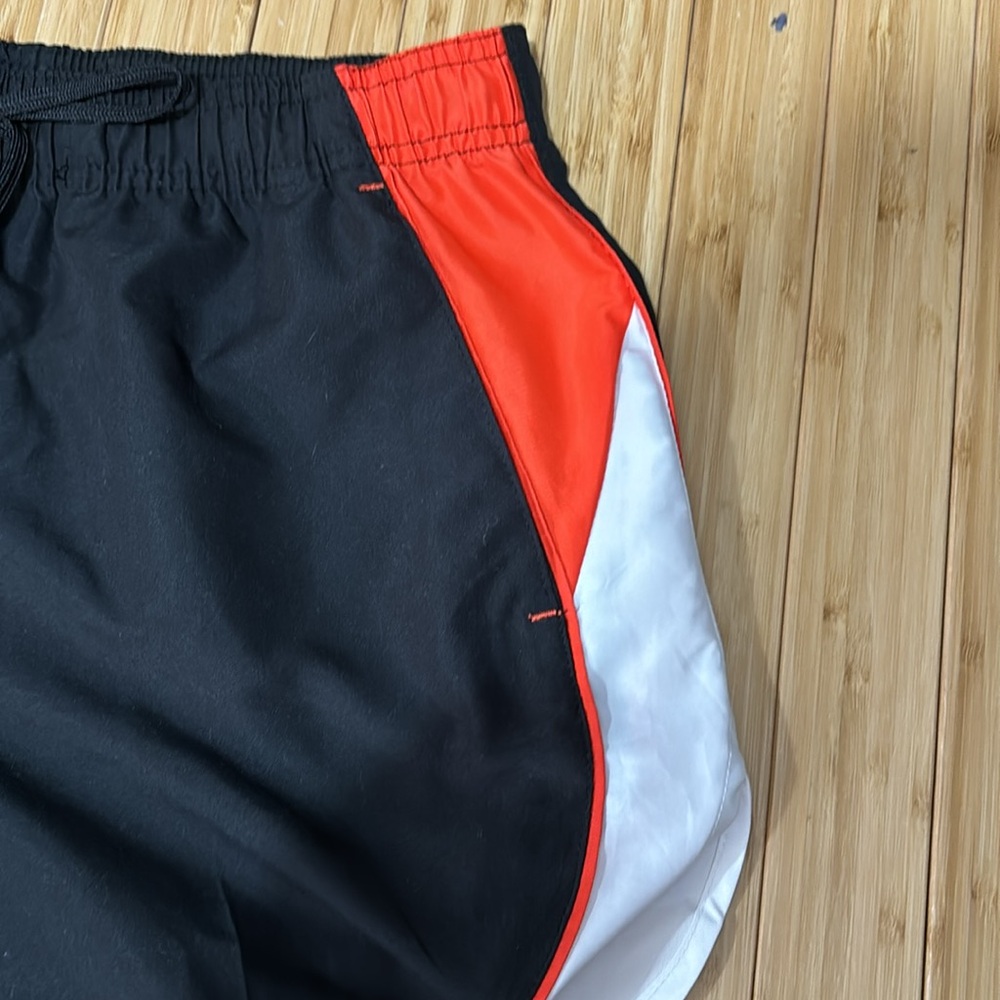 Women’s size S BCG workout shorts with pockets . Black, orange and white. NWOT. - Picture 2 of 7